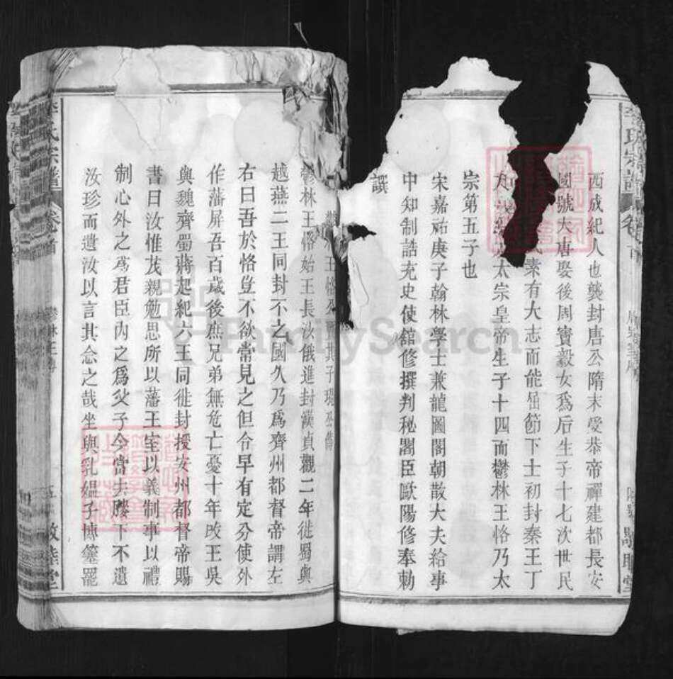 湖北省黄冈市黄梅县独山镇李氏敬睦堂族谱-李氏宗谱.pdf电子版预览图4