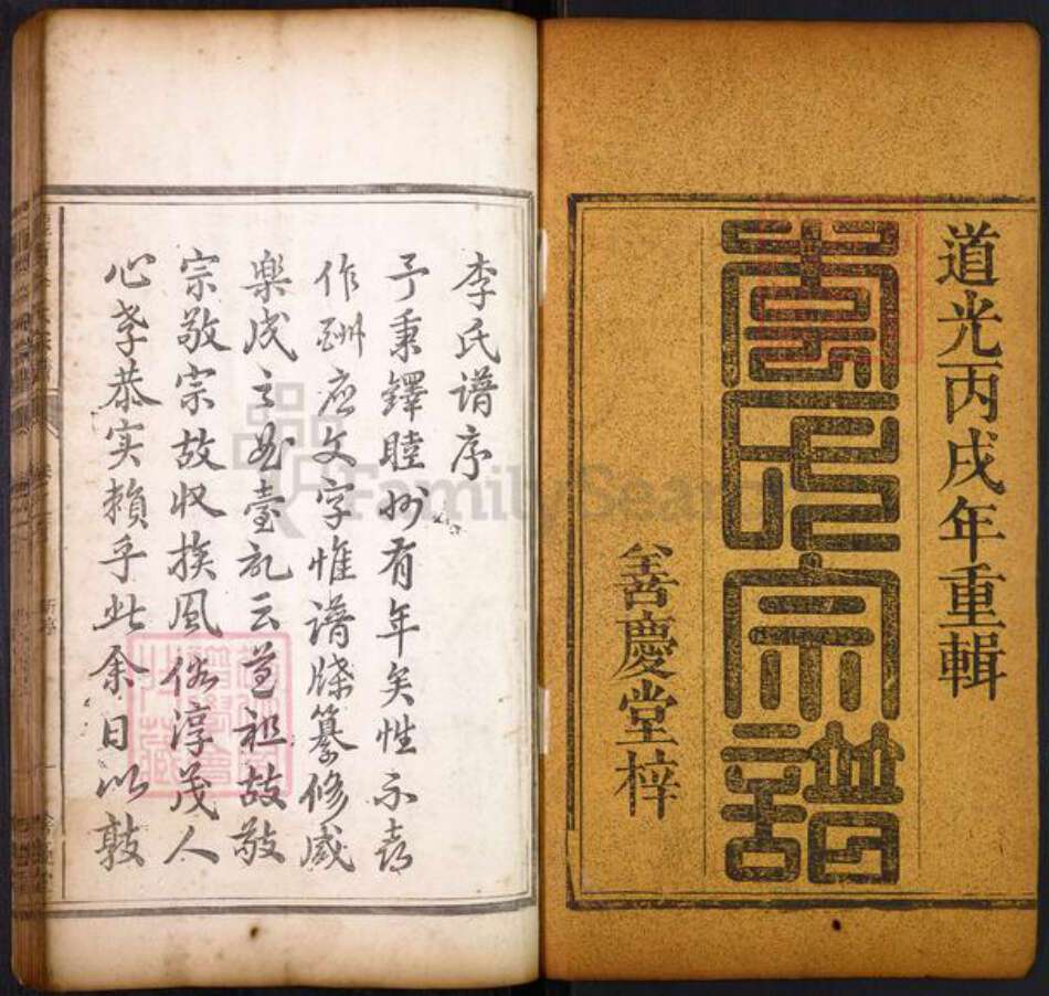 重庆市开州区李氏善庆堂族谱-陇西李氏宗谱.pdf电子版预览图1