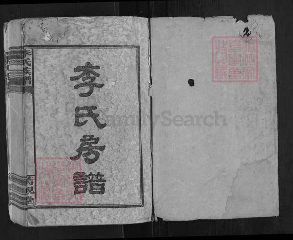 湖南省长沙市浏阳市官渡镇李氏笃亲堂族谱-李氏房谱.pdf电子版预览图1