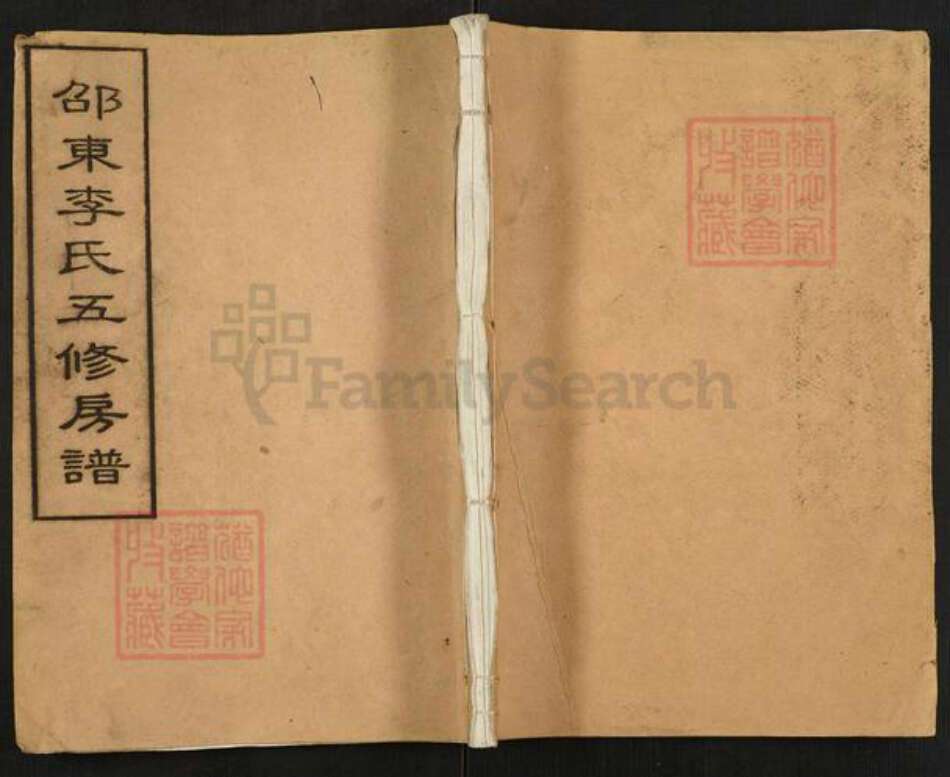 湖南省邵阳市邵东李氏敦睦堂族谱-邵东李氏五修房谱.pdf电子版缩略图