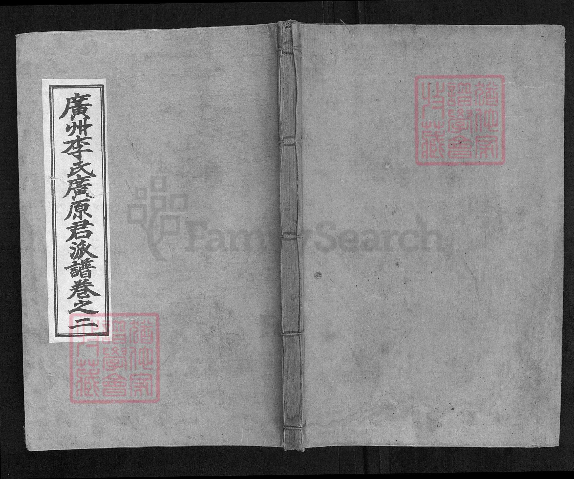 广东省广州市李氏族谱-广州李氏广原君派谱.pdf电子版缩略图