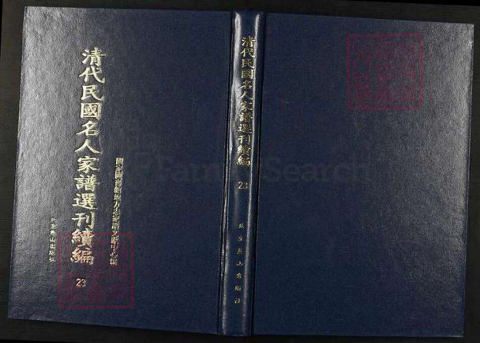 安徽省合肥市李氏族谱-清代民国名人家谱选刊续编.第23~24册.合肥李氏宗谱.pdf电子版缩略图