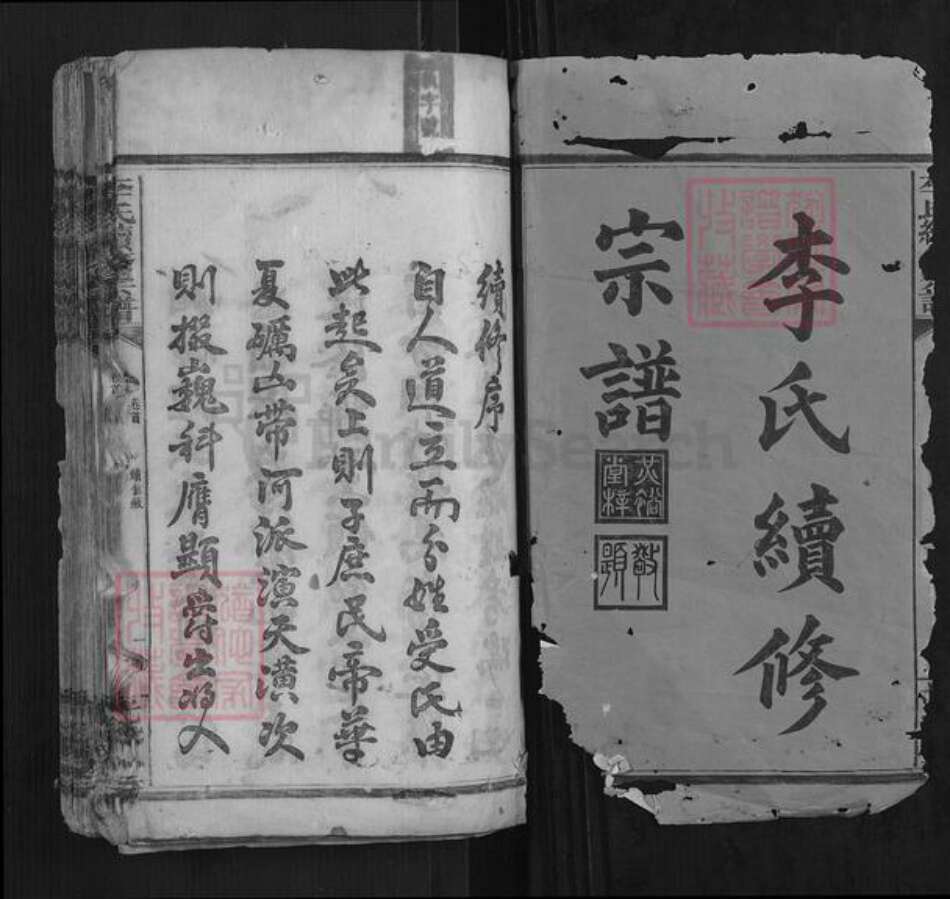 湖南省邵阳市李氏族谱-李氏续修宗谱[7卷末1卷].pdf电子版预览图1