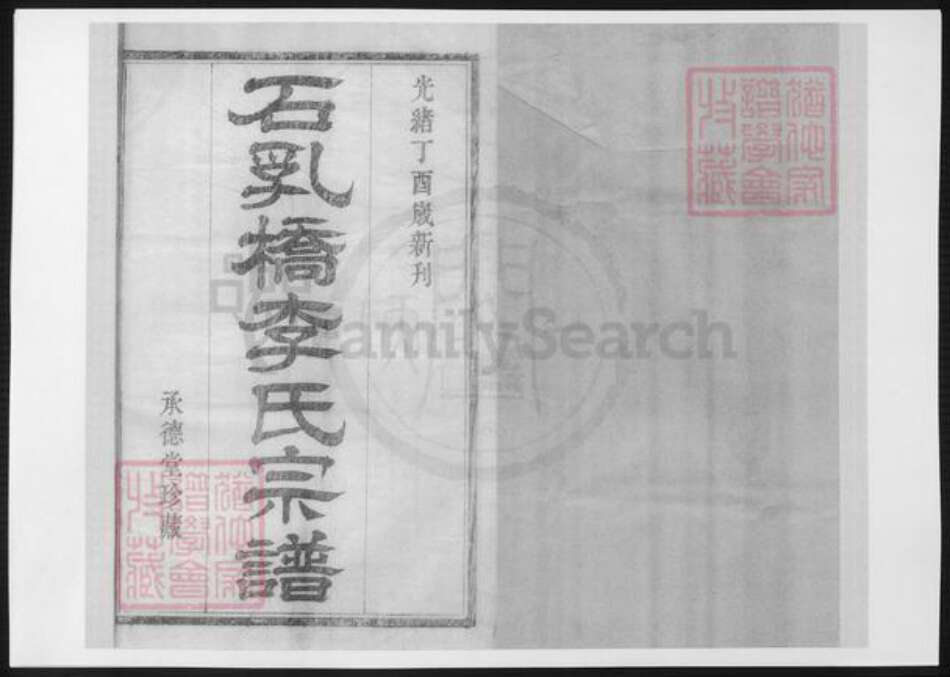 浙江省宁波市李氏族谱-鄞西石乳桥李氏宗谱.pdf电子版缩略图