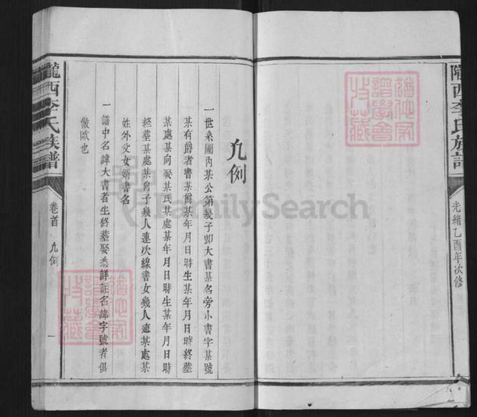 福建省南平市光泽县李氏族谱-陇西李氏族谱 [6卷首1卷].pdf电子版预览图4