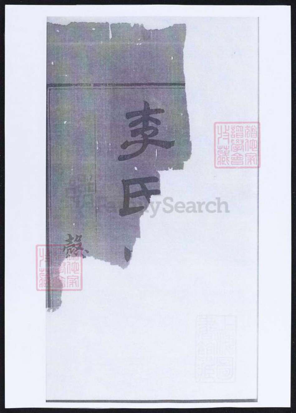 江苏省常州市武进县李氏族谱-李氏宗谱.pdf电子版缩略图