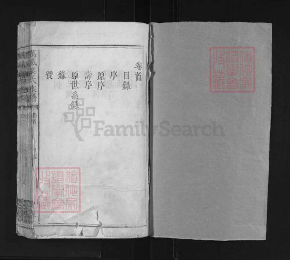 江西省宜春市万载县梁氏安定堂族谱-万载梁氏族谱.pdf电子版预览图1