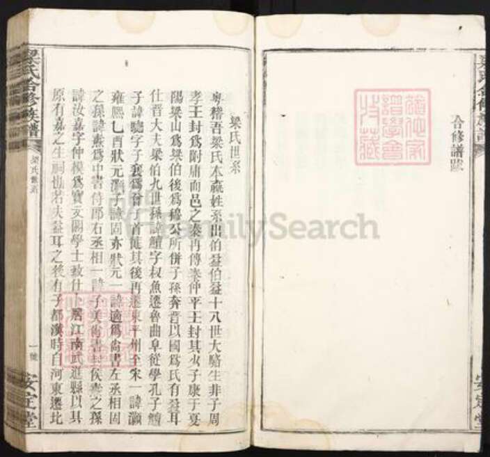 江西省赣州市兴国县梁氏安定堂族谱-梁氏合修族谱.pdf电子版预览图4