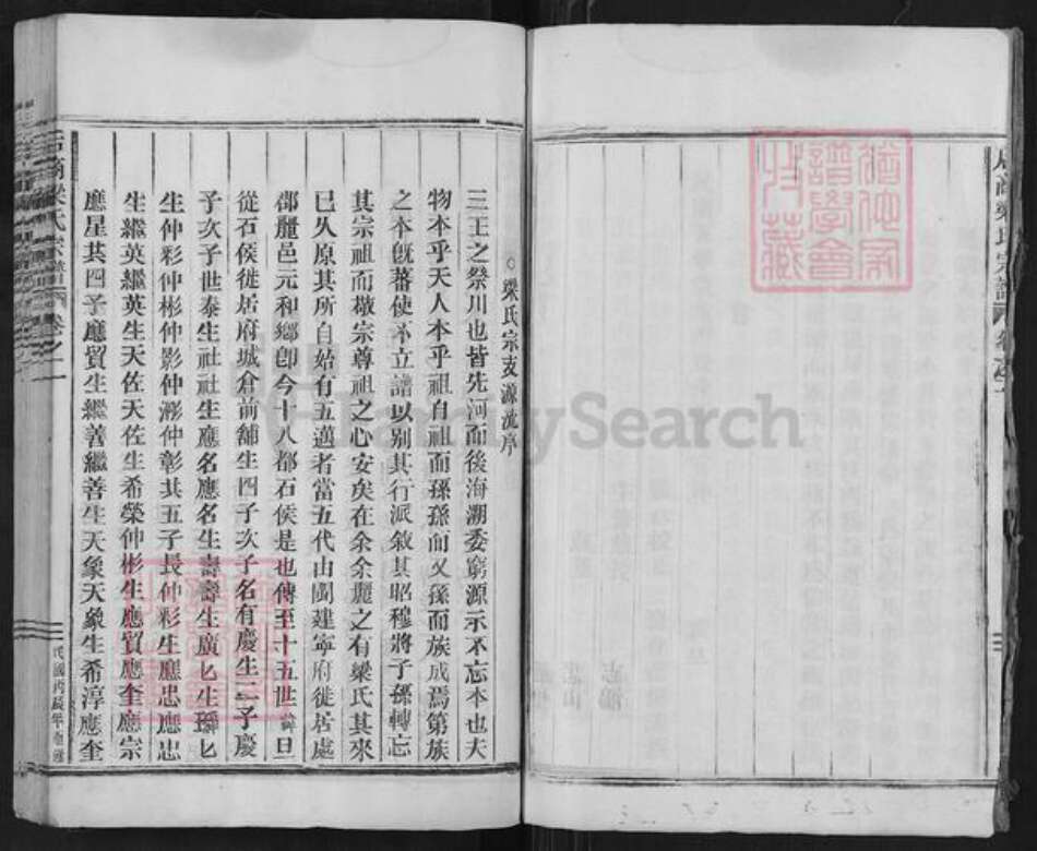 浙江省丽水市莲都区梁氏族谱-后商梁氏宗谱.pdf电子版预览图3