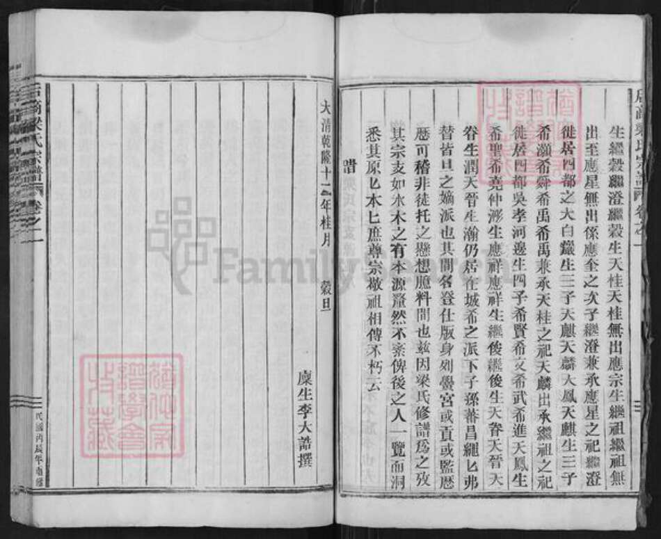 浙江省丽水市莲都区梁氏族谱-后商梁氏宗谱.pdf电子版预览图4