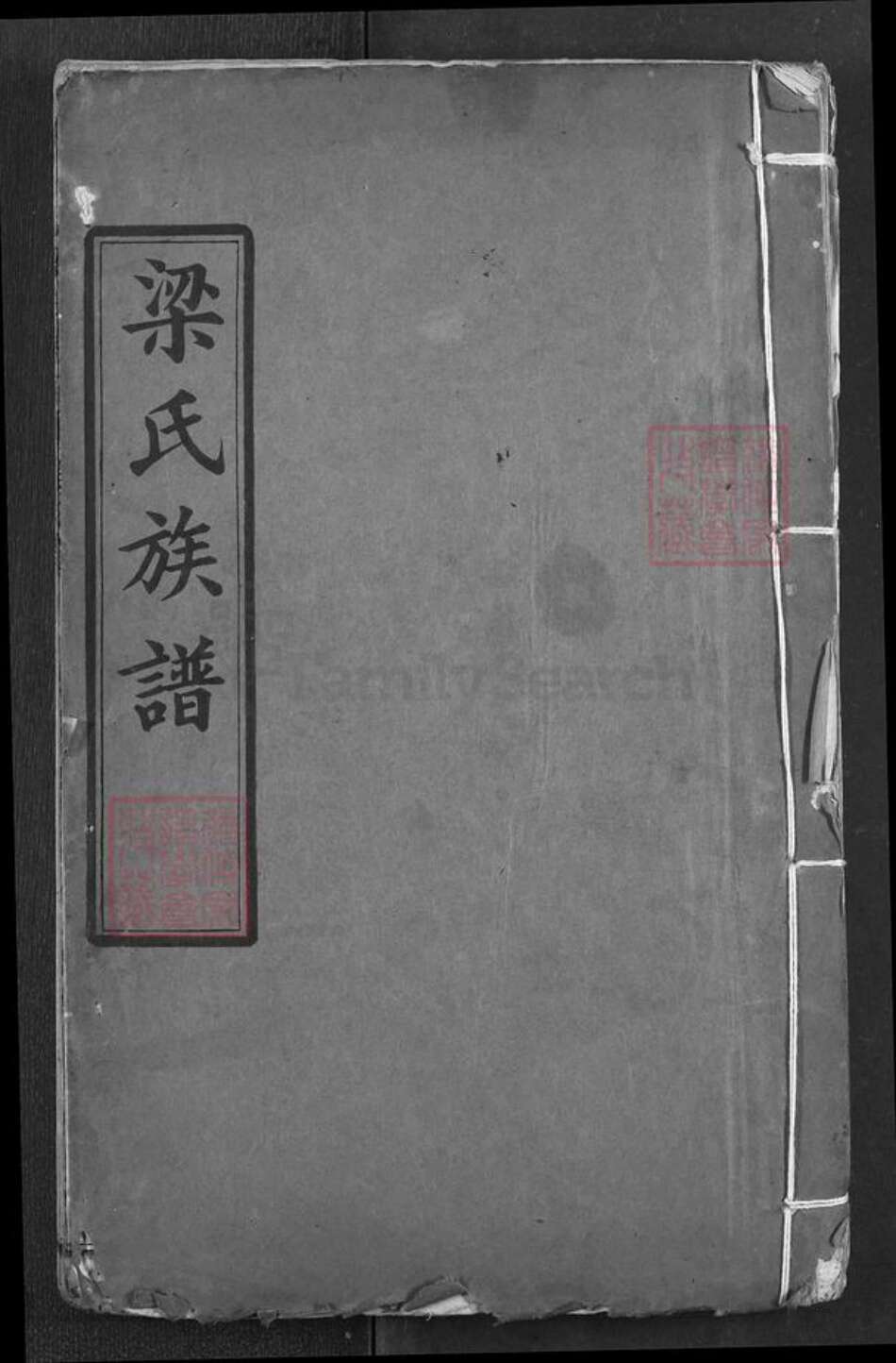 湖北省黄冈市麻城市白果镇梁氏族谱-梁氏族谱.pdf电子版缩略图