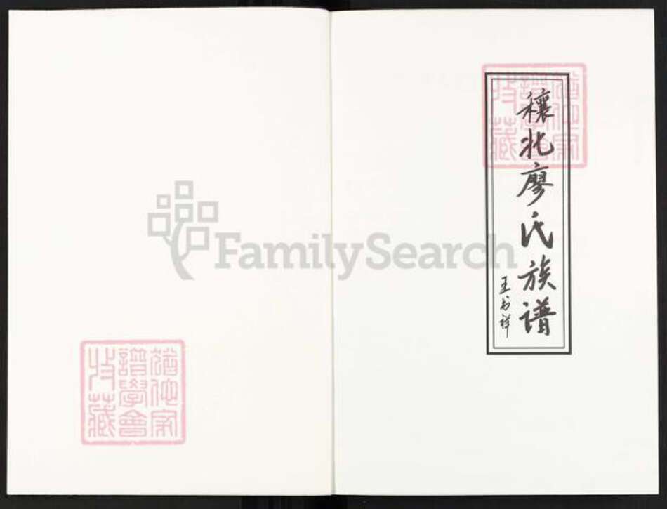 河南省南阳市镇平县廖氏族谱-穰北廖氏族谱.pdf电子版预览图1