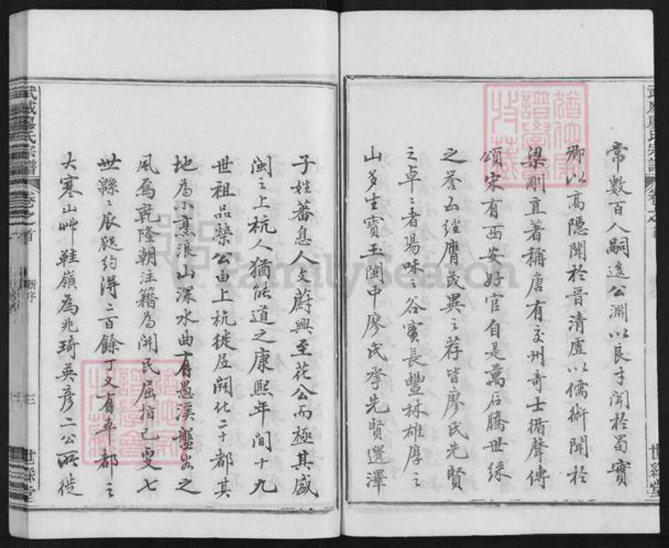 浙江省衢州开化县廖氏世彩堂族谱-武威廖氏宗谱.pdf电子版预览图3