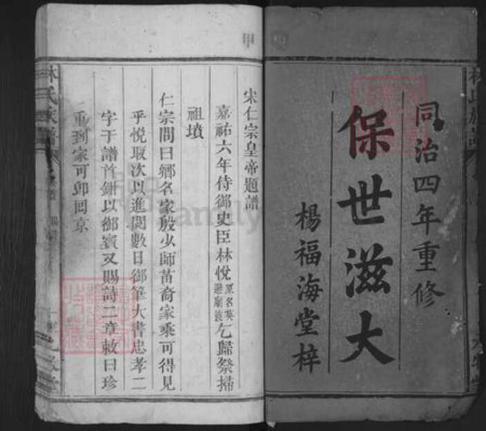 福建省莆田市荔城区林氏九牧堂族谱-杭川林氏族谱.pdf电子版预览图1