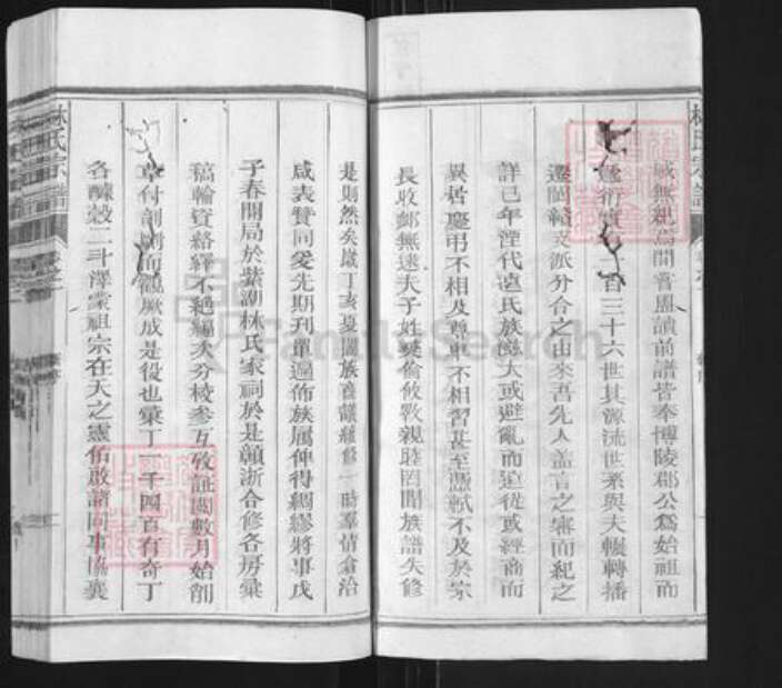 福建省泉州市永春县石鼓镇林氏九牧堂族谱-林氏续修宗谱.pdf电子版预览图2