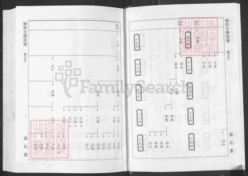 湖北省黄冈市罗田县林氏崇礼堂族谱-罗田林氏七修族谱.pdf电子版预览图4