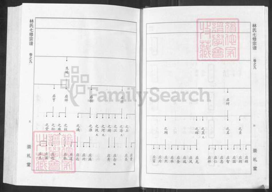 湖北省黄冈市罗田县林氏崇礼堂族谱-罗田林氏七修族谱.pdf电子版预览图5
