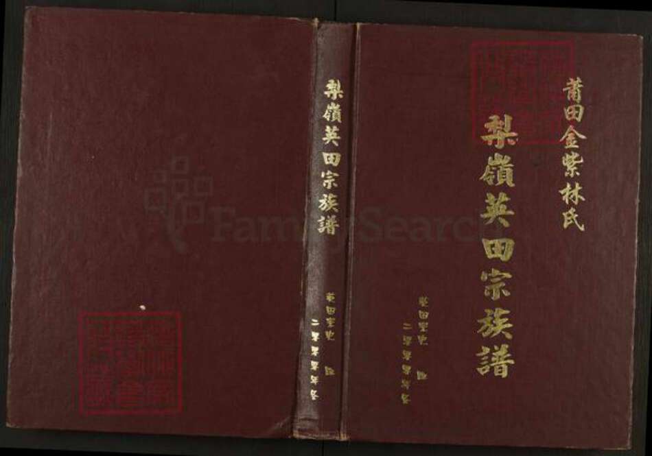 福建省莆田市秀屿区埭头镇林氏族谱-莆田金紫林氏梨岭英田宗族谱.pdf电子版缩略图