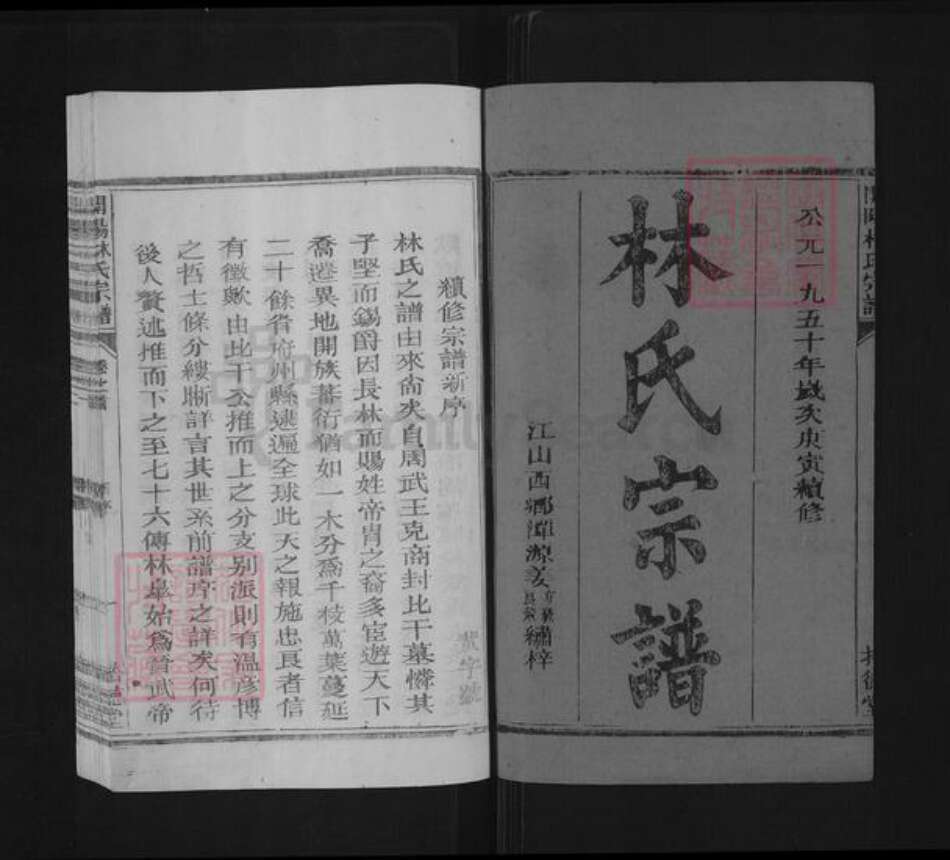 浙江省衢州开化县林氏拾德堂族谱-开阳林氏宗谱.pdf电子版预览图1