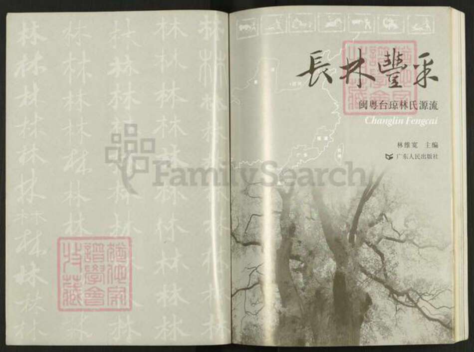 福建省莆田市林氏族谱-长林丰采.闽粤台琼林氏源流.pdf电子版预览图1