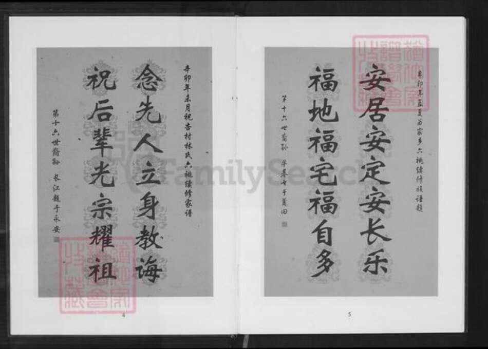 重庆市南岸区林氏族谱-六桃续修新家谱.杏村林氏石境第十世祖后裔.pdf电子版预览图3
