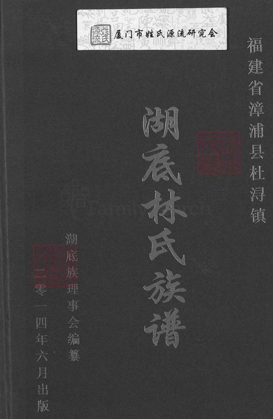 福建省漳州市漳浦县杜浔镇林氏族谱-湖底林氏族谱.pdf电子版缩略图