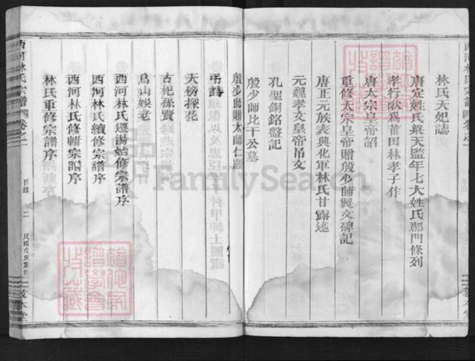 浙江省金华市婺城区林氏敦本堂族谱-西河林氏宗谱.pdf电子版预览图2