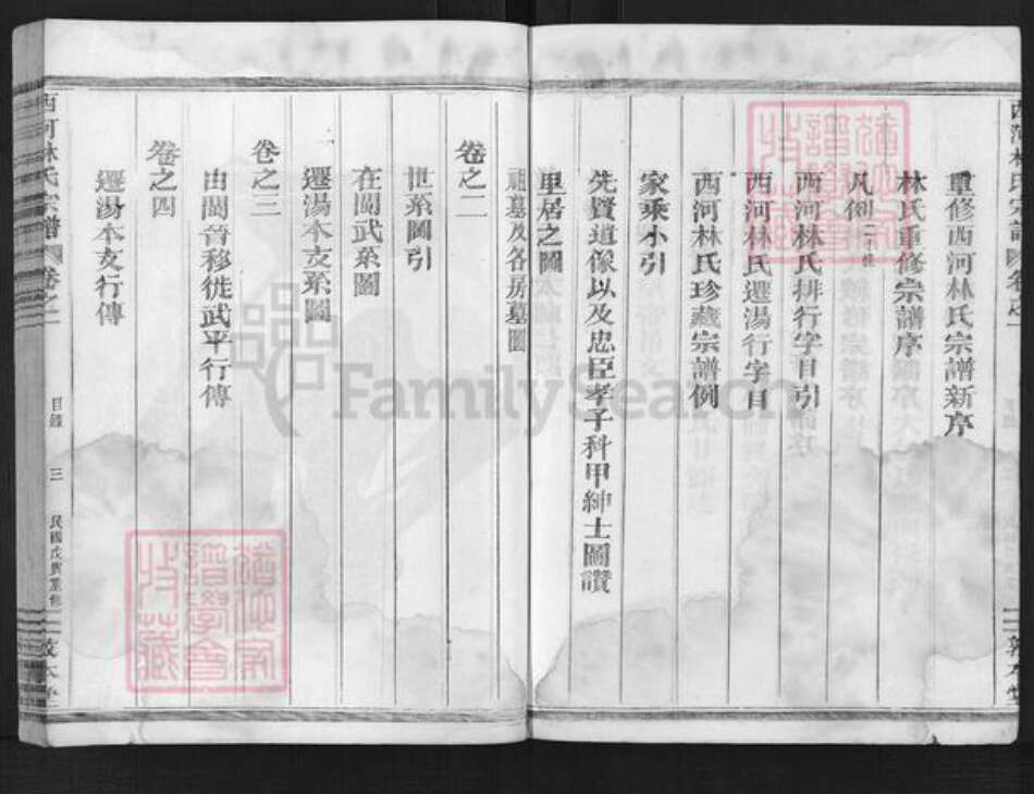 浙江省金华市婺城区林氏敦本堂族谱-西河林氏宗谱.pdf电子版预览图3