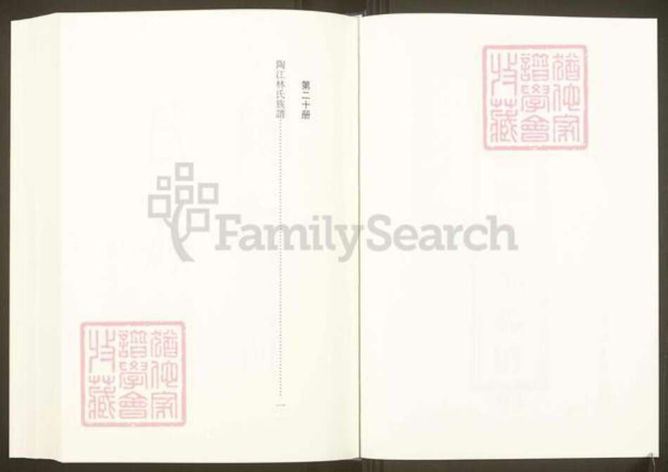 福建省福州市松下镇福建省福州市福清市林氏族谱-中国珍稀家谱丛刊.福州族谱丛刊.第20~26册.陶江林氏族谱.pdf电子版预览图1