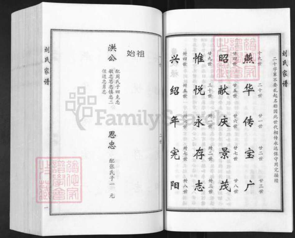 河北省沧州沧县兴济镇刘氏敦睦堂族谱-聚馆刘氏宗谱.港西支谱.pdf电子版预览图5