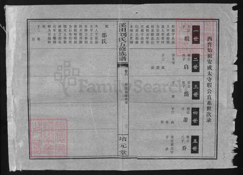 湖南省衡阳市蒸湘区刘氏培元堂族谱-溪田刘氏五修族谱.pdf电子版预览图3
