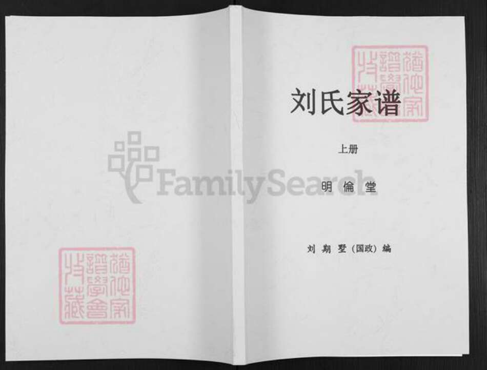 湖南省邵阳市隆回县桃洪刘氏明伦堂族谱-刘氏家谱.pdf电子版缩略图