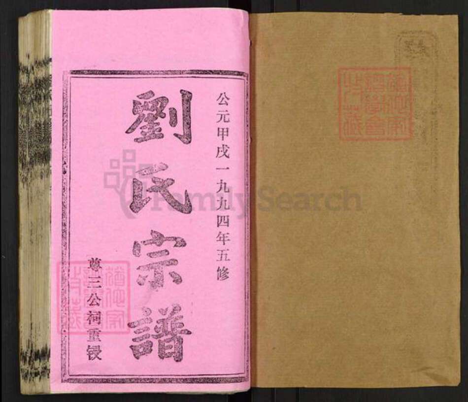 湖南省衡阳市常宁市刘氏族谱-梓溪刘氏宗谱.pdf电子版预览图1