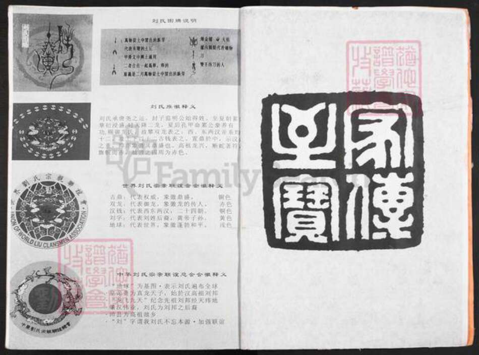 福建省龙岩市长汀县河田镇刘氏彭城堂族谱-刘氏宗谱.汀州八郎暨通海支系.pdf电子版预览图2