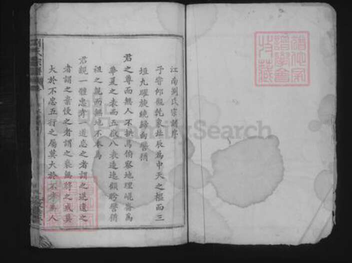 湖北省黄石市大冶市刘氏族谱-刘氏宗谱 [不分卷].pdf电子版预览图1