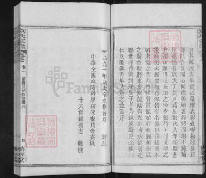 湖北省武汉市新洲区刘氏傅经堂族谱-刘氏宗谱.pdf电子版预览图4