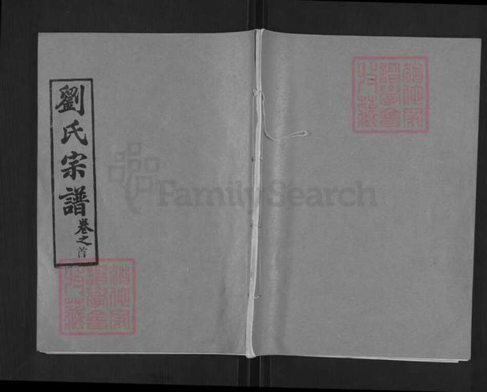 湖北省黄冈市刘氏青藜堂族谱-刘氏宗谱.pdf电子版缩略图