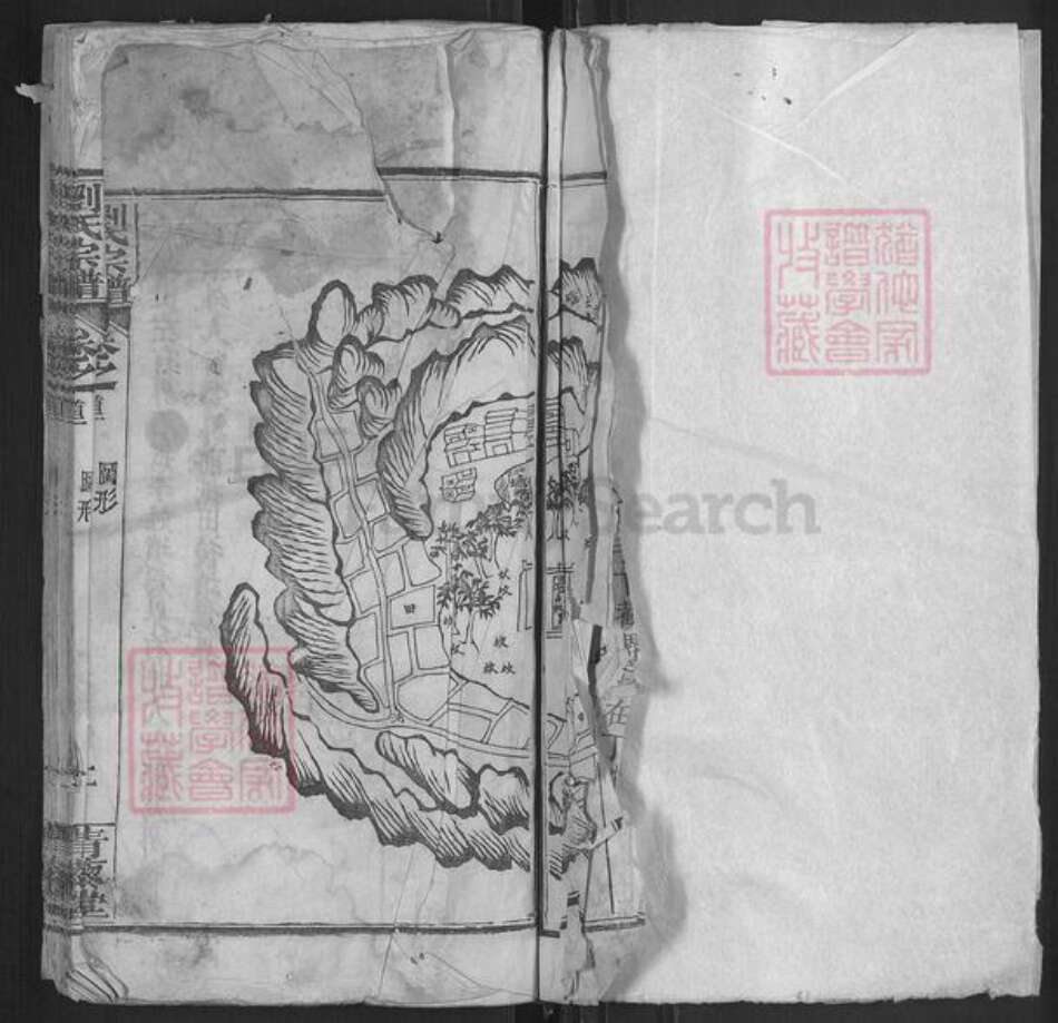 河南省信阳市商城县李集乡刘氏青藜堂族谱-刘氏宗谱.pdf电子版预览图1