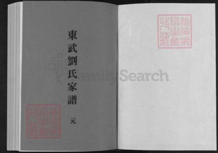 山东省潍坊市高密市注沟镇刘氏族谱-东武刘氏家谱.槎河支谱.pdf电子版预览图1