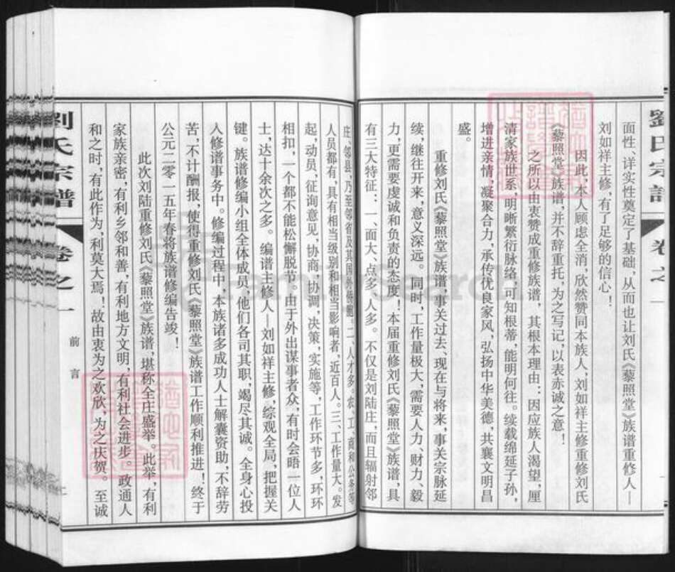 江苏省泰州市兴化市刘氏藜照堂族谱-刘氏宗谱.pdf电子版预览图3