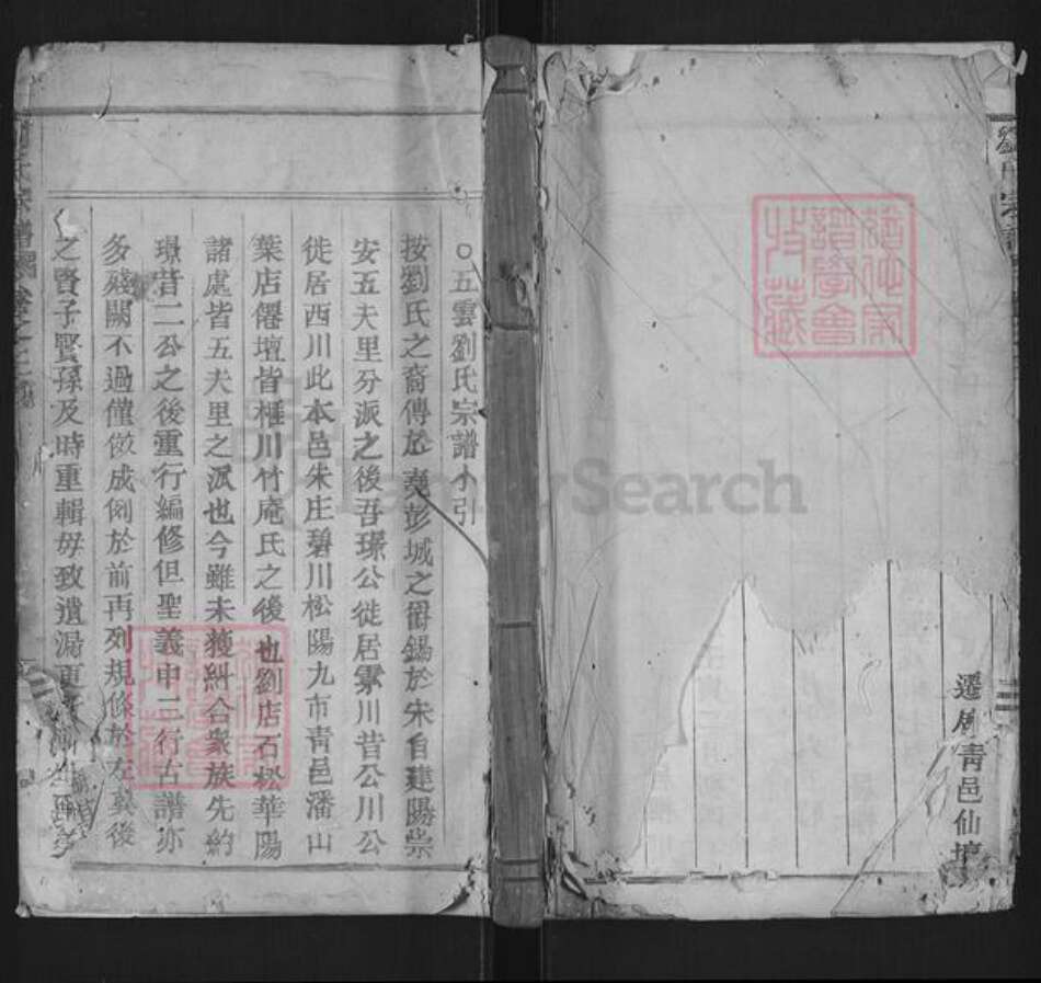 浙江省丽水市缙云县石笕乡刘氏族谱-刘氏宗谱.pdf电子版缩略图