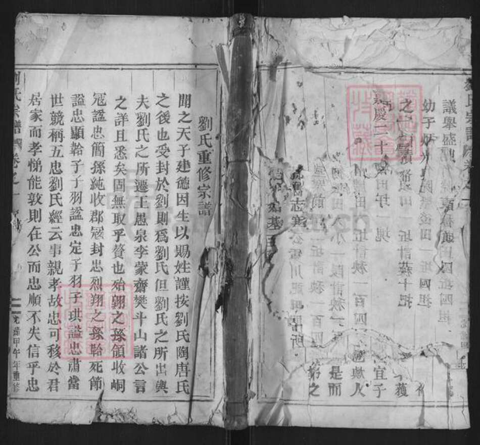 浙江省丽水市缙云县石笕乡刘氏族谱-刘氏宗谱.pdf电子版缩略图