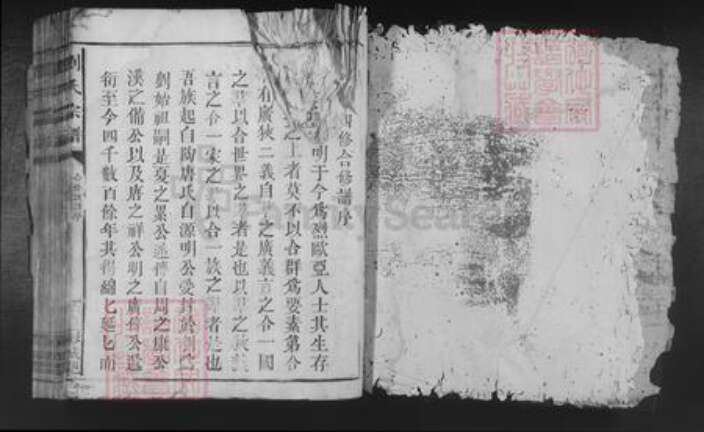 江西省赣州市章贡区刘氏族谱-刘氏宗谱.pdf电子版预览图1