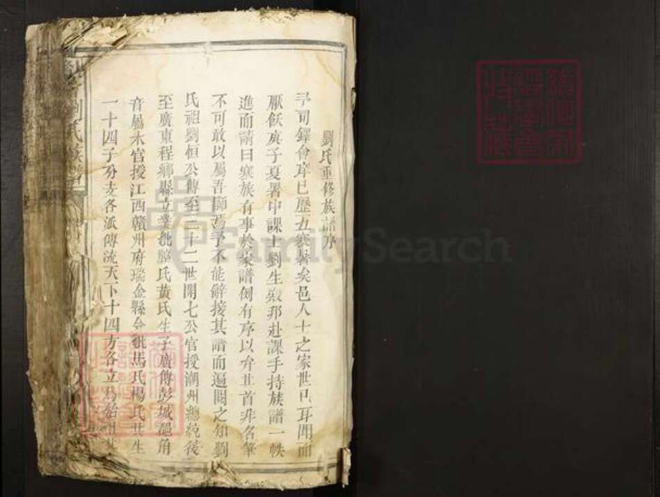 江西省赣州市瑞金市刘氏仁智堂族谱-赣会刘氏族谱.pdf电子版预览图1