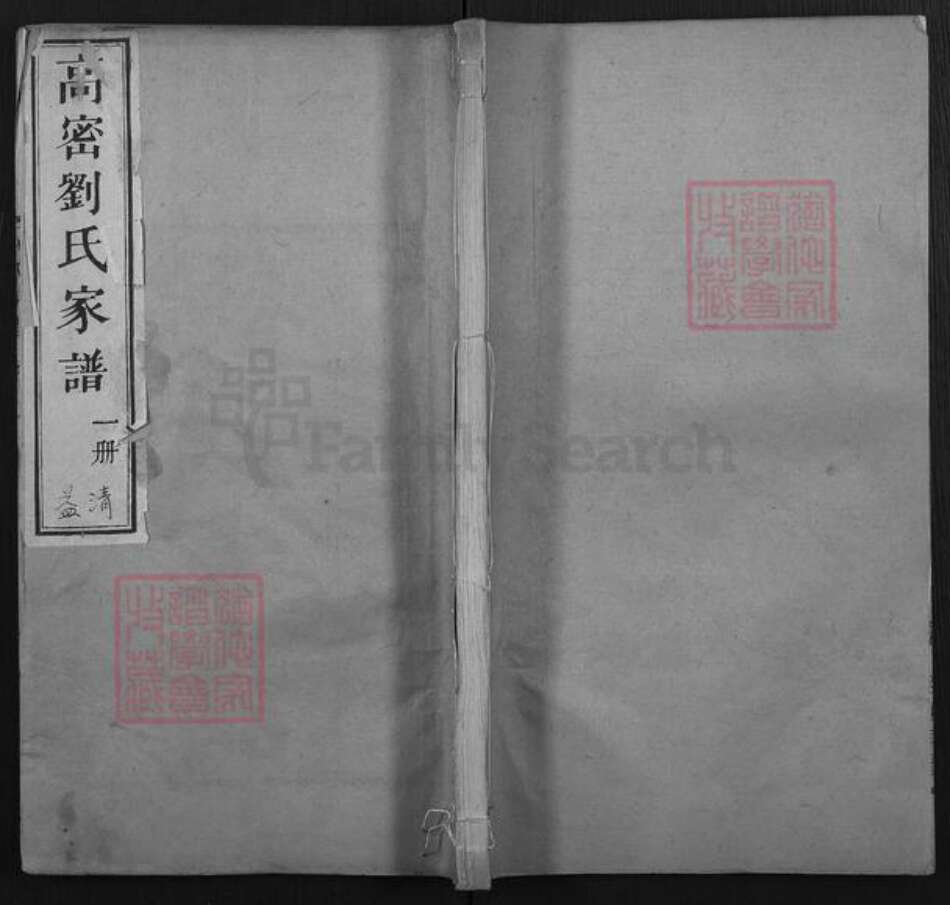 山东省潍坊市高密市夏庄镇刘氏族谱-高密刘氏家谱.pdf电子版缩略图