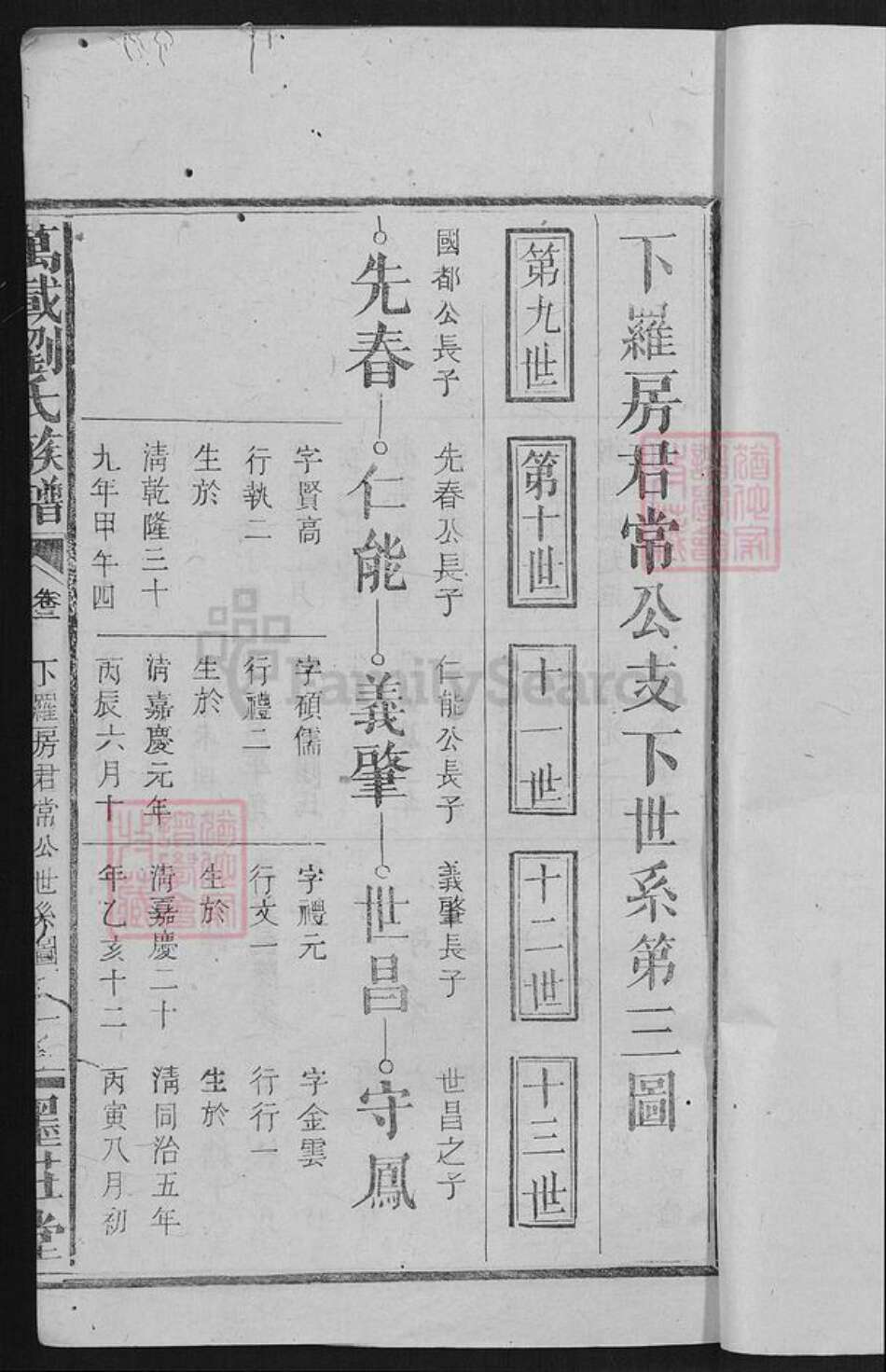 江西省宜春市万载县刘氏墨庄堂族谱-万载刘氏族谱.pdf电子版预览图1