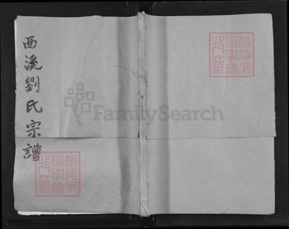 福建省龙岩市上杭县茶地乡刘氏族谱-西溪刘氏宗谱.pdf电子版缩略图