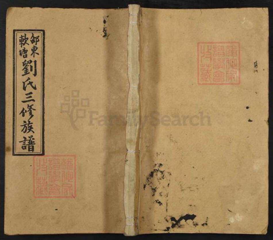 湖南省邵阳市邵东刘氏天禄堂族谱-邵东软塘刘氏三修族谱.pdf电子版缩略图