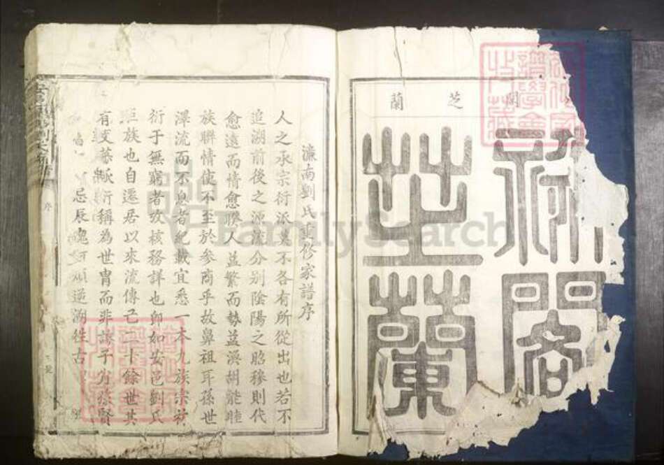 江西省赣州市安远县刘氏族谱-安邑濂南刘氏族谱[不分卷].pdf电子版预览图2