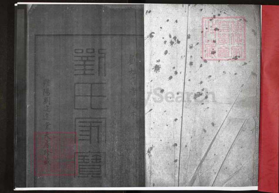 浙江省温州市泰顺县刘氏族谱-罗阳刘氏宗谱.pdf电子版预览图1